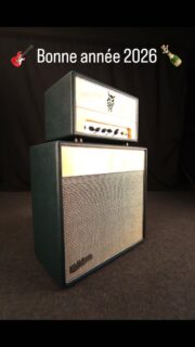 🍾🎉 Bonne année 2026, avec plein d'amplis, de guitares, et de gros riffs bien velus ! 🎸
Et puis la santé c'est quand même mieux pour profiter de ceux que l'on aime.
Je vous souhaite à tous une année pleine de bonheur et de musique. 🎶