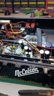 ⚒️ Je fini les réparations-modifications en cours, avec ce @bugera 6260 Infinium.
🎛️ Ajout d'un réglage de DEPTH sur la boucle contre réaction négative (negative feedback loop).
#mccolsoncustom #tubeamp #electronics #bugera #musicgear